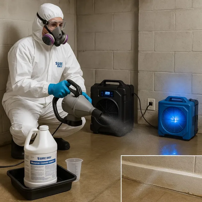 Sanitization and Odor Removal process in Cumberland, MD