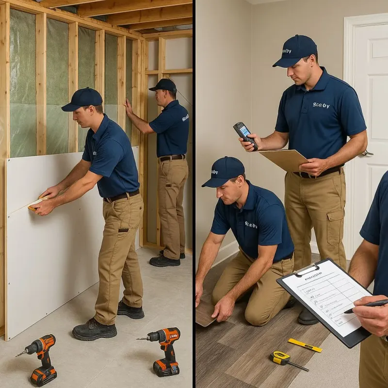 Repairs and Reconstruction process in Cumberland, MD