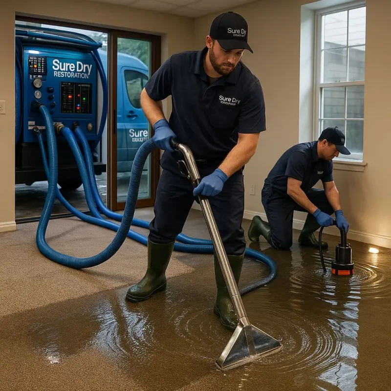 Water Extraction and Removal process in Cumberland, MD